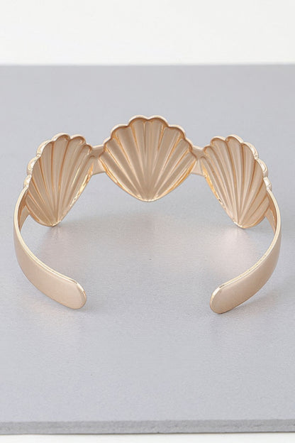 Mermaid Shell Cuff Bracelet