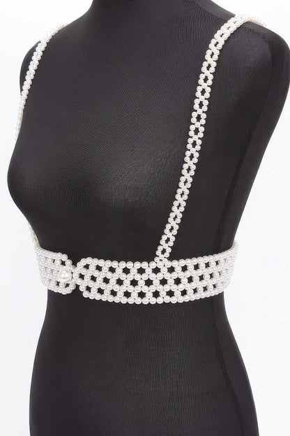 Faux Pearl Harness