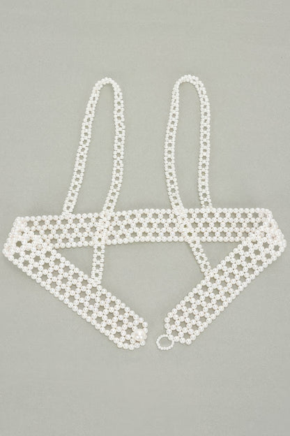 Faux Pearl Harness