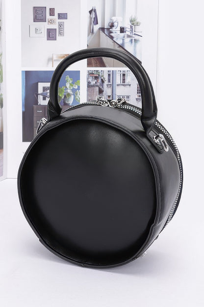 Faux Leather Clock Novelty Bag