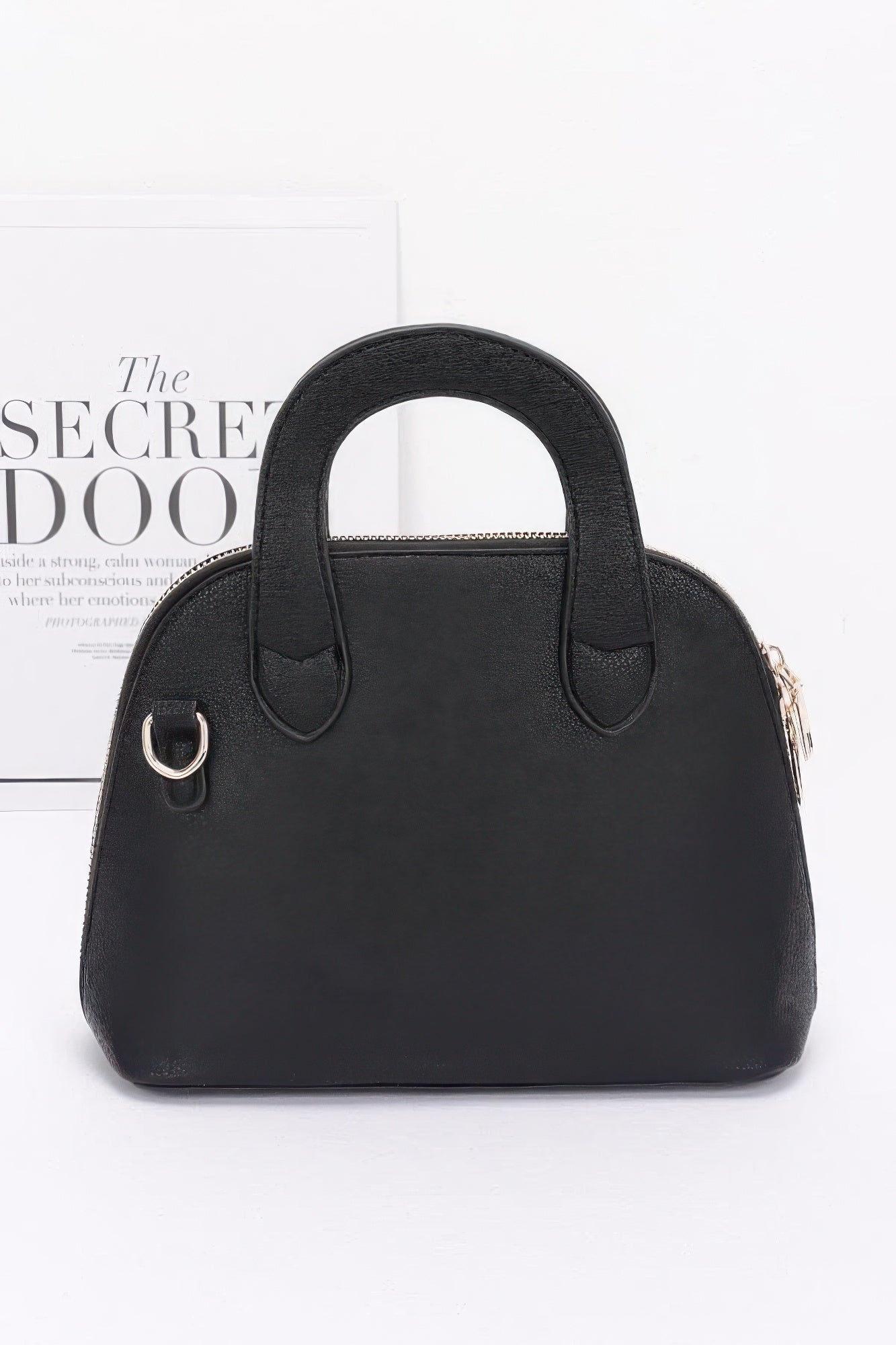 Faux Leather Tote Bag