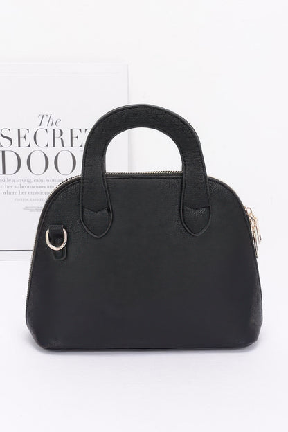 Faux Leather Tote Bag