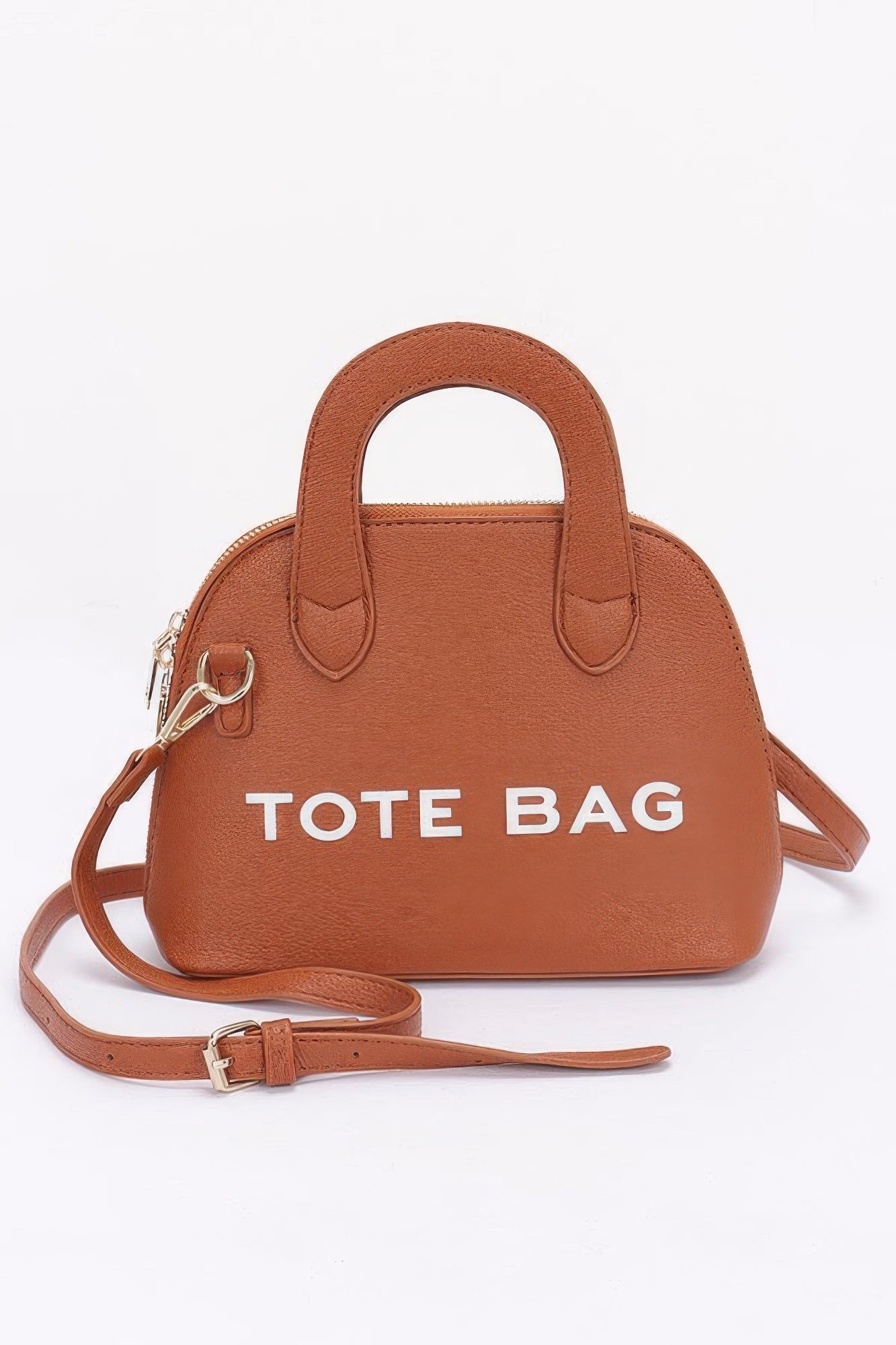 Faux Leather Tote Bag