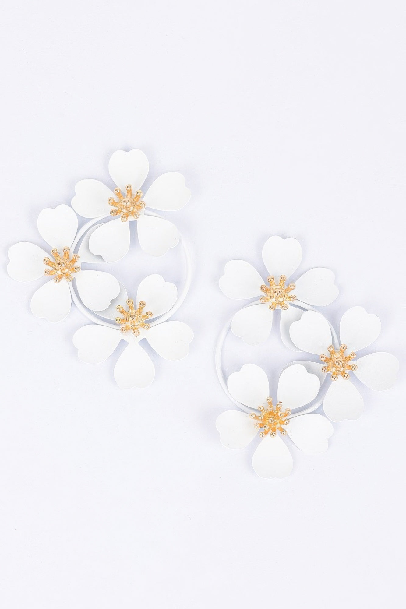 Metal Color Painted Earring