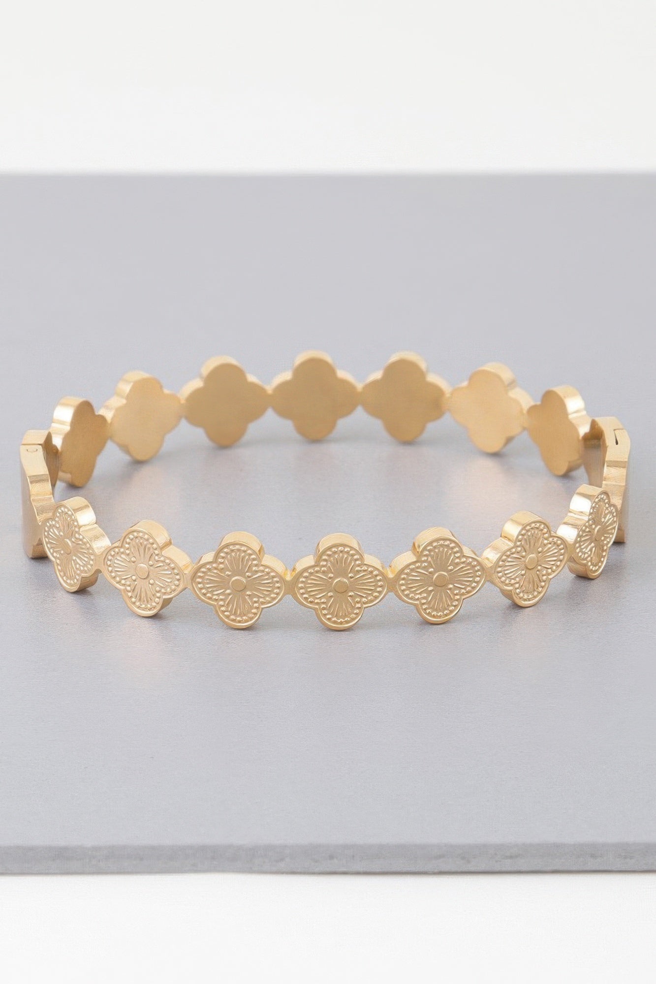 Multi Clover Charm Bracelet