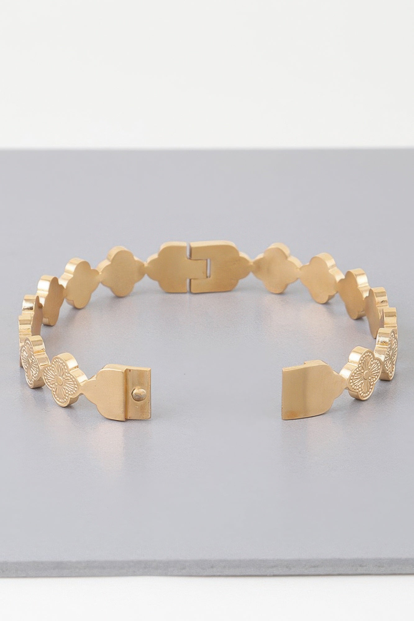 Multi Clover Charm Bracelet