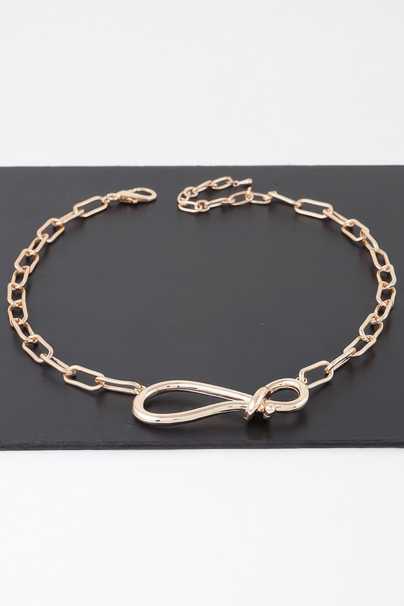 Knotted Up Chain Necklace