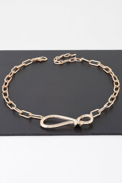 Knotted Up Chain Necklace