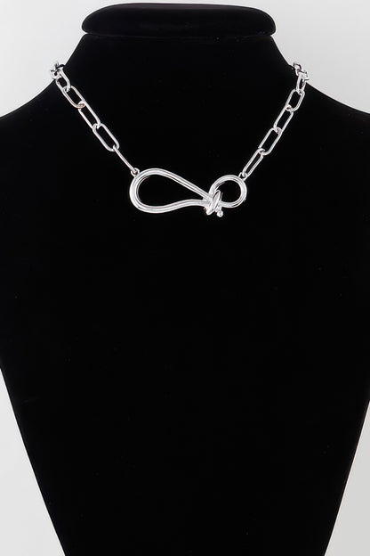 Knotted Up Chain Necklace