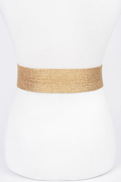 Clear Pvc Metal Buckle Belt