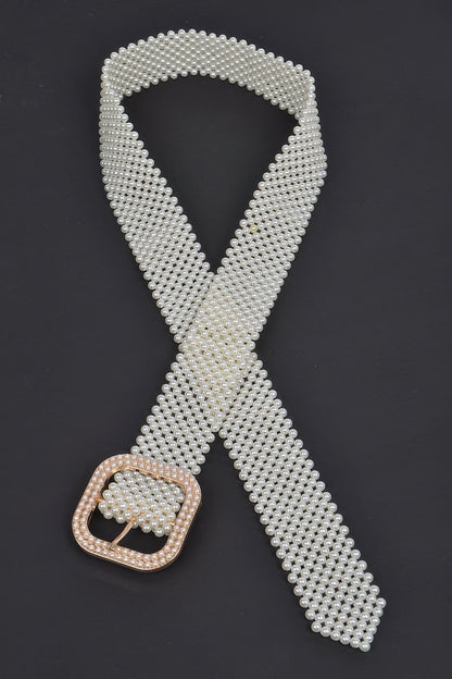 Knitted Pearl Beltt