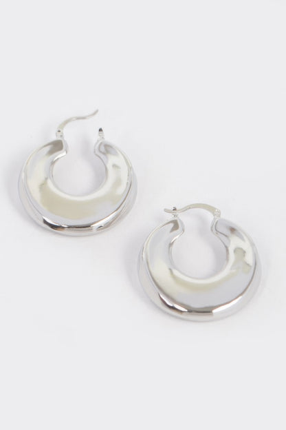 Vintage Gold Dip Metal Earring