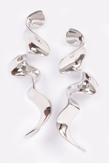 Metal Gold Plated Earring