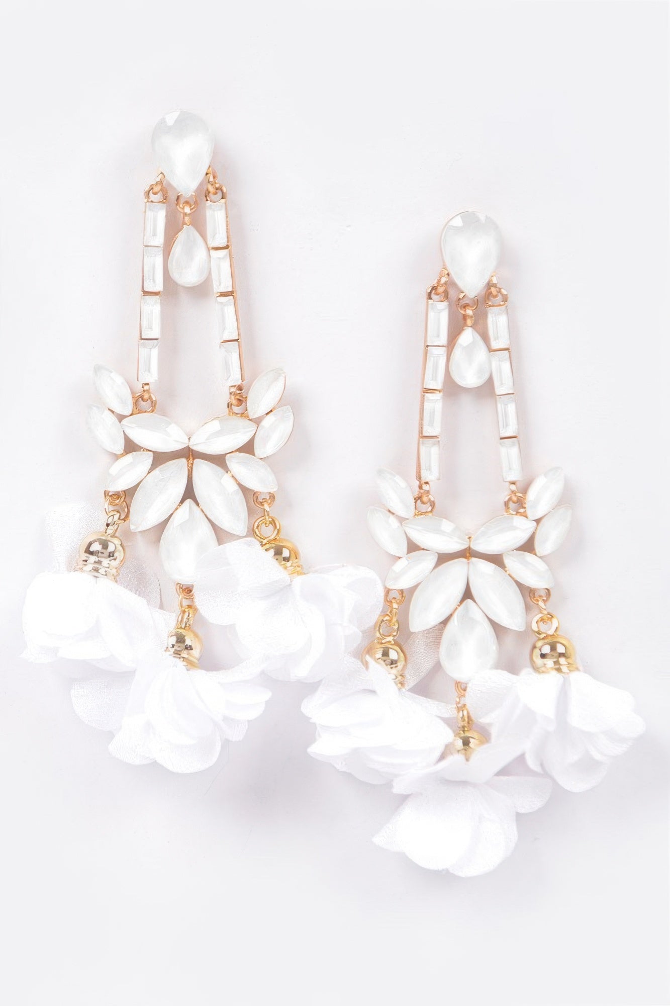 Flower Rhinestone Earring