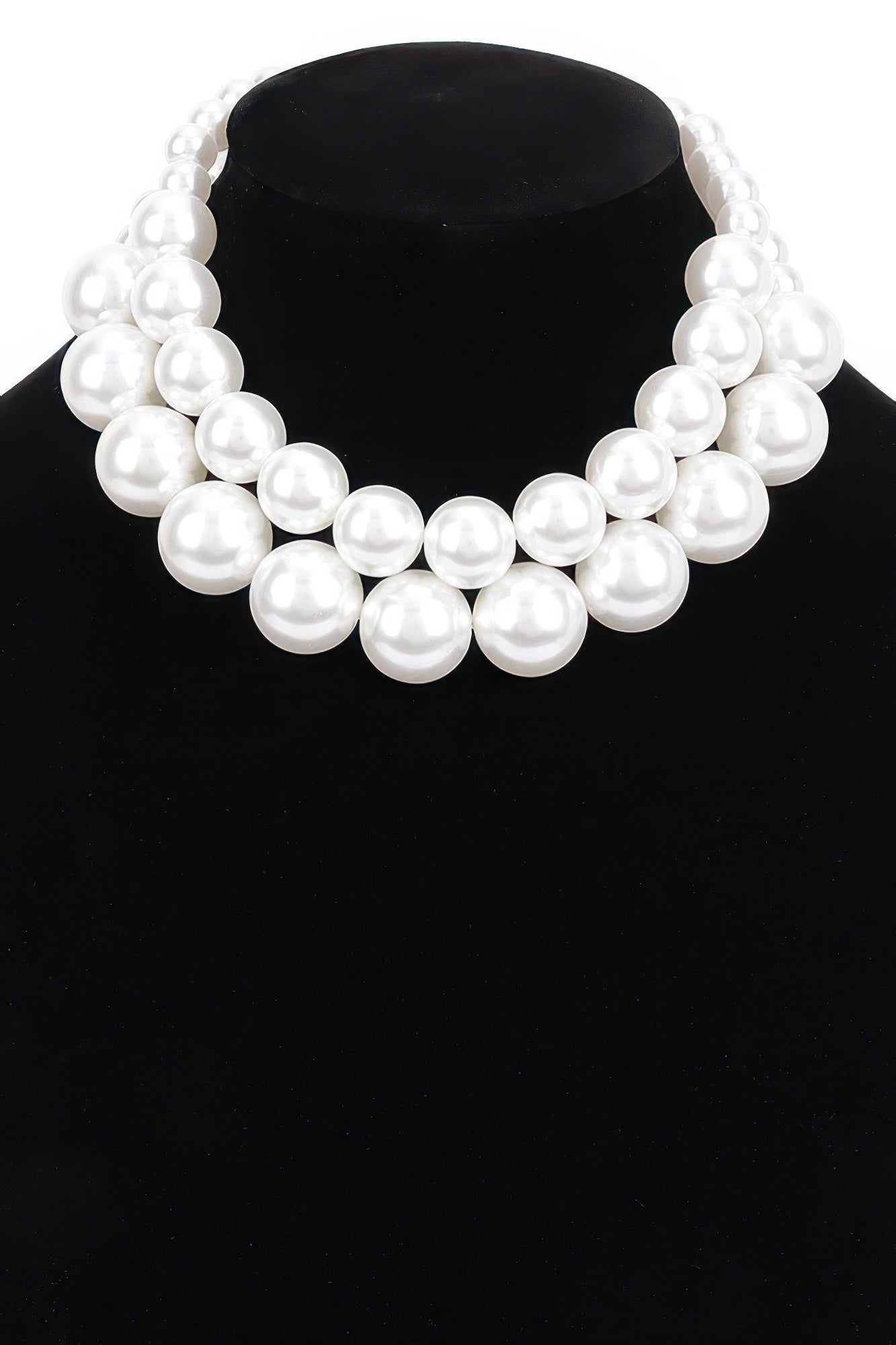 Faux Pearl Multi Necklace