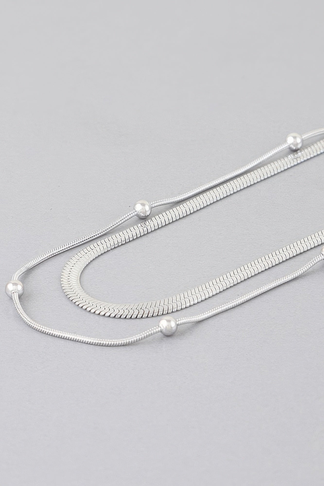 Two Layer Beaded Necklace