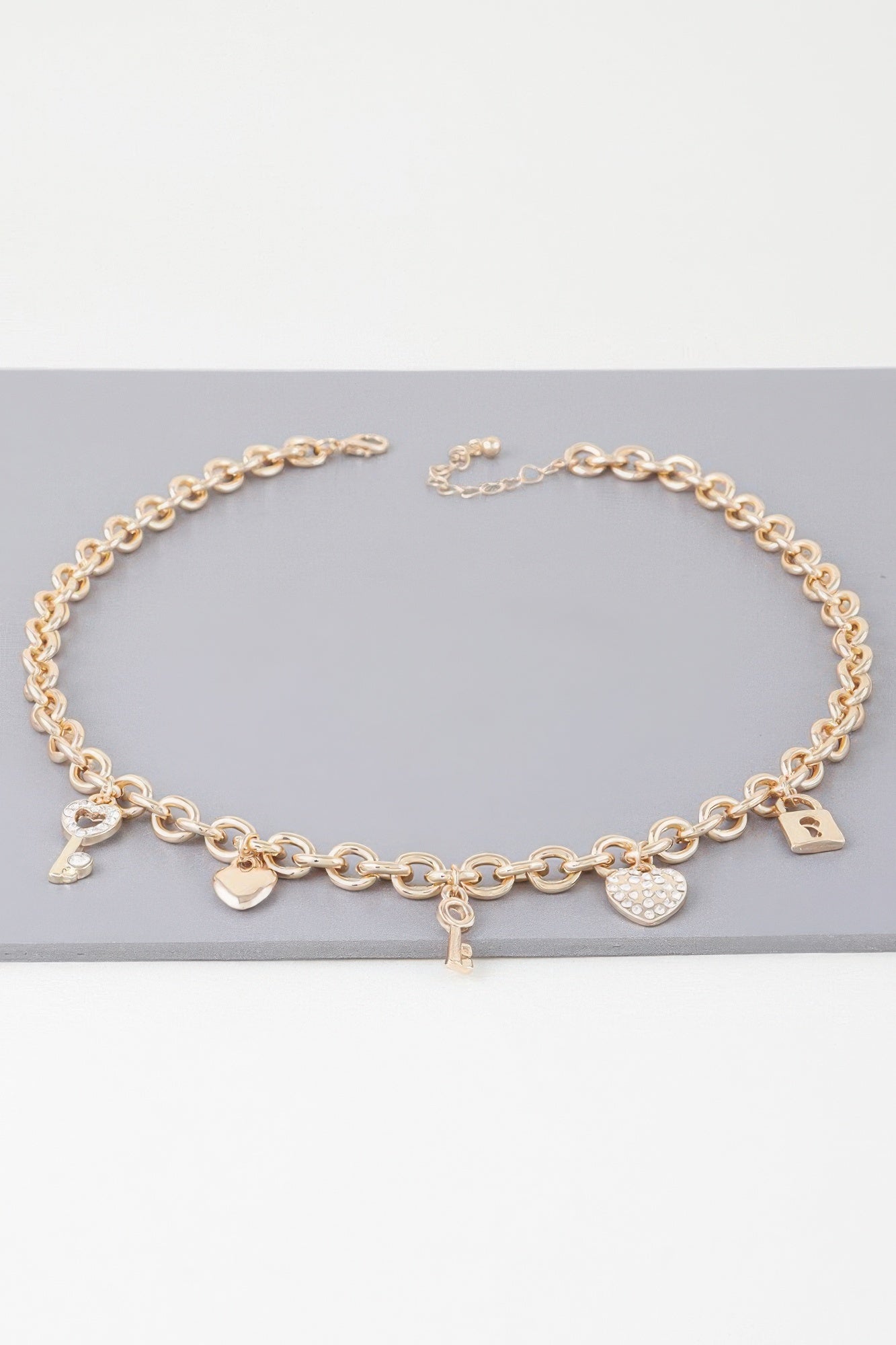 Heart Locker Charm Necklace