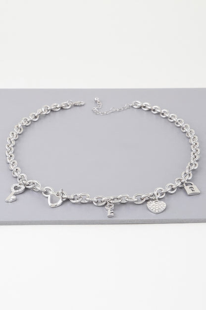 Heart Locker Charm Necklace