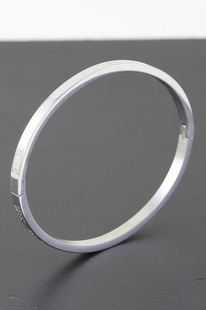 Thin Roman Numeral Bracelet