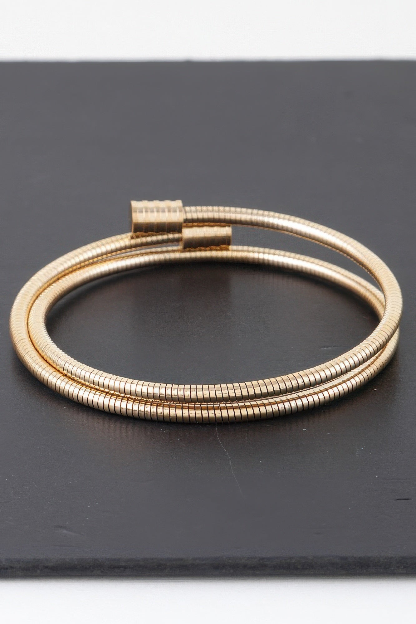 Coil Wrapped Bracelet