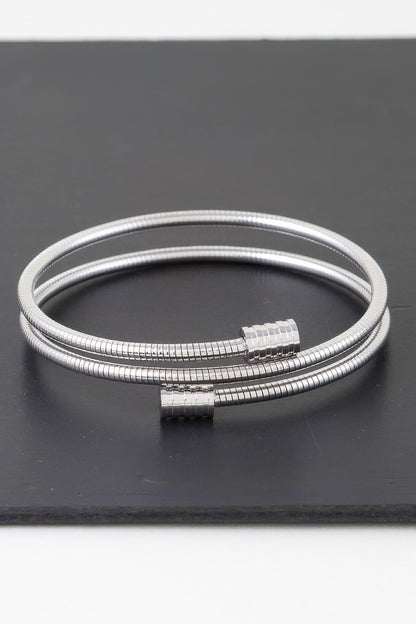 Coil Wrapped Bracelet