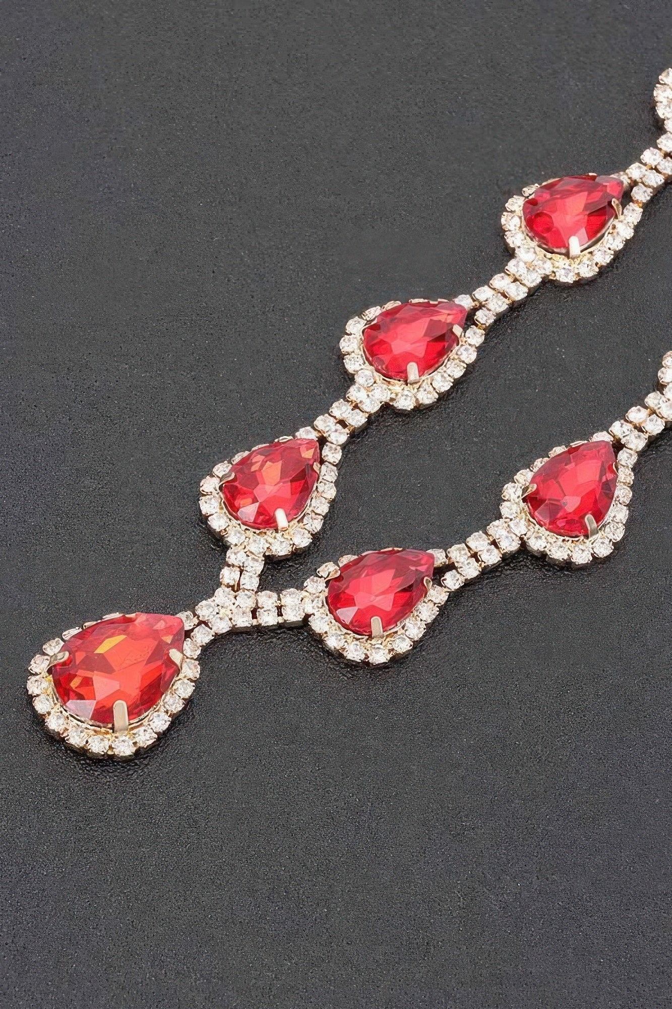 Rhinestone Necklace Set