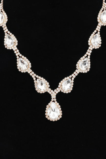 Rhinestone Necklace Set