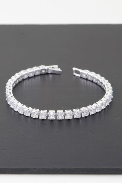 Minimal Cubic Zirconia Bracelet