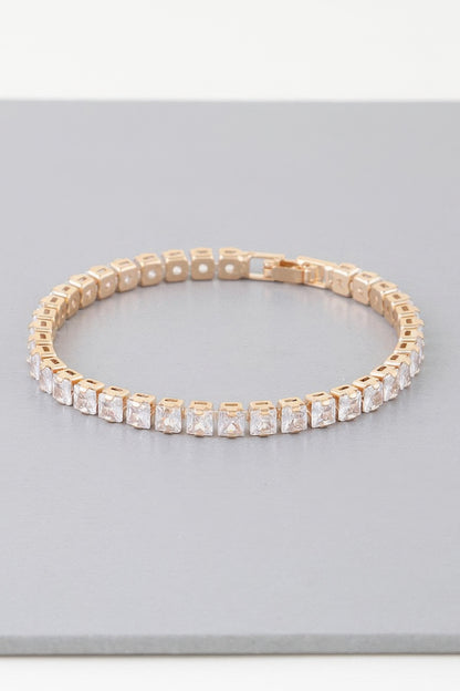 Minimal Cubic Zirconia Bracelet