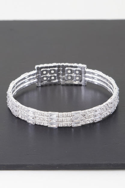 Multi Cubic Zirconia Bracelet