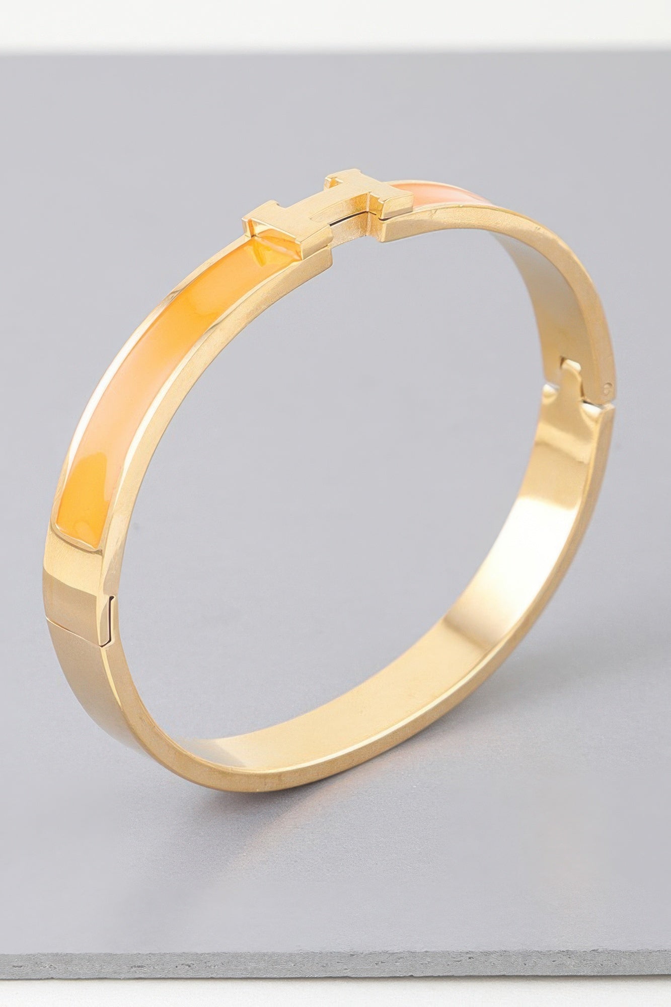 Bright H Cuff Bracelet
