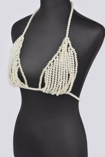 Faux Pearl Harness
