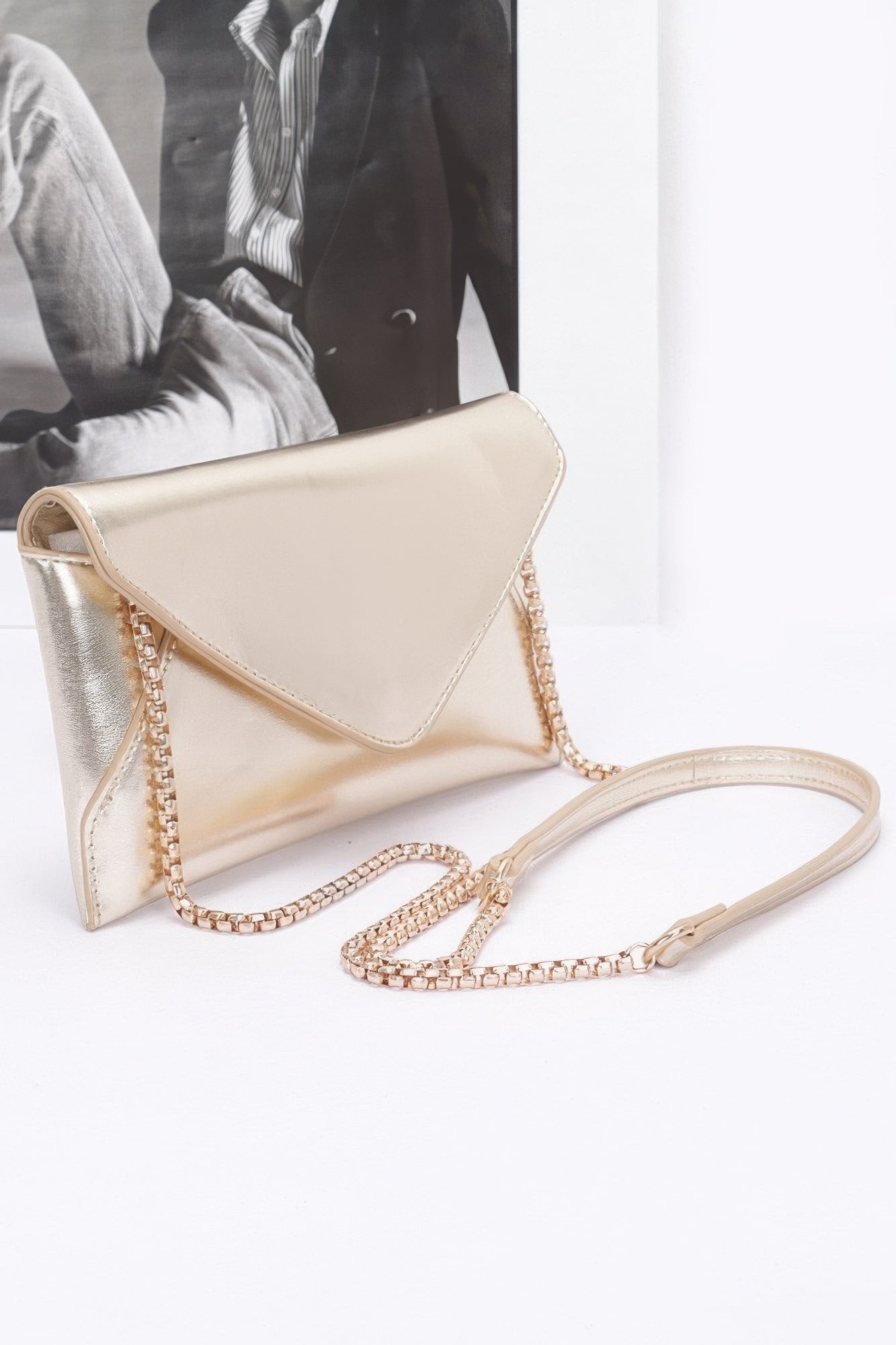 Metallic Crossbody Bag