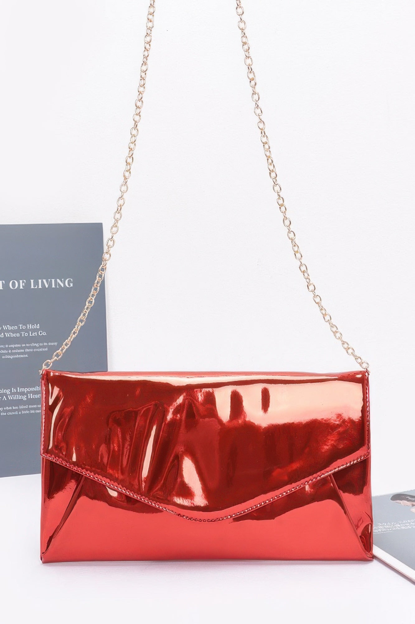 Mirror Envelope Clutch