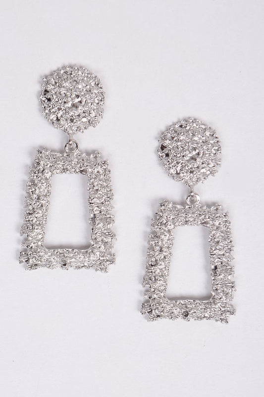 Hammered Day To Day Earrings