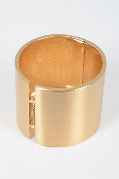 Metal Spring Hinge Bangle
