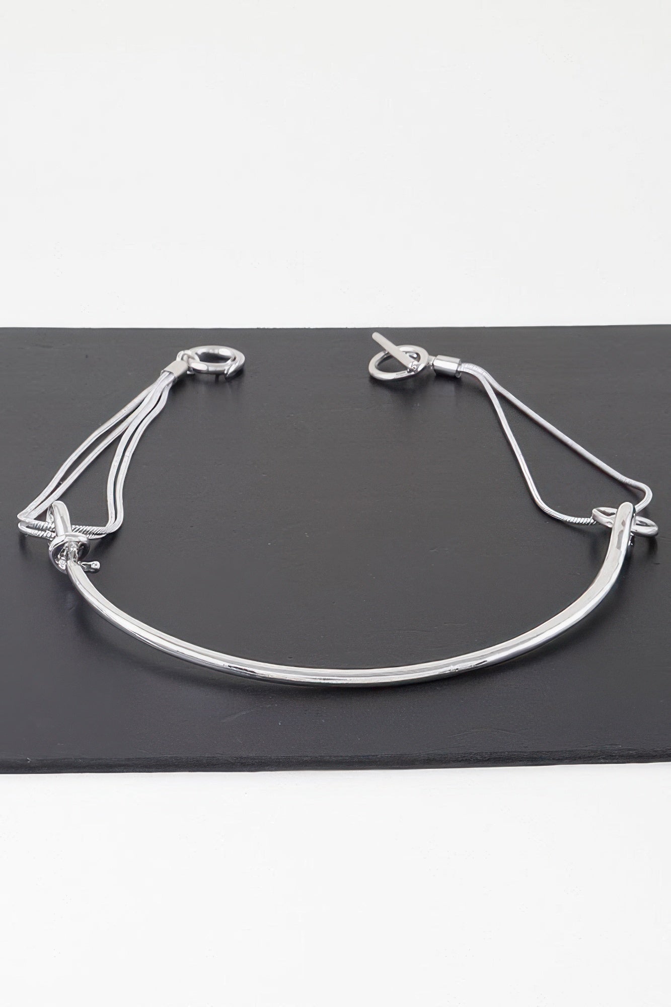 Double Toggle Rope Necklace