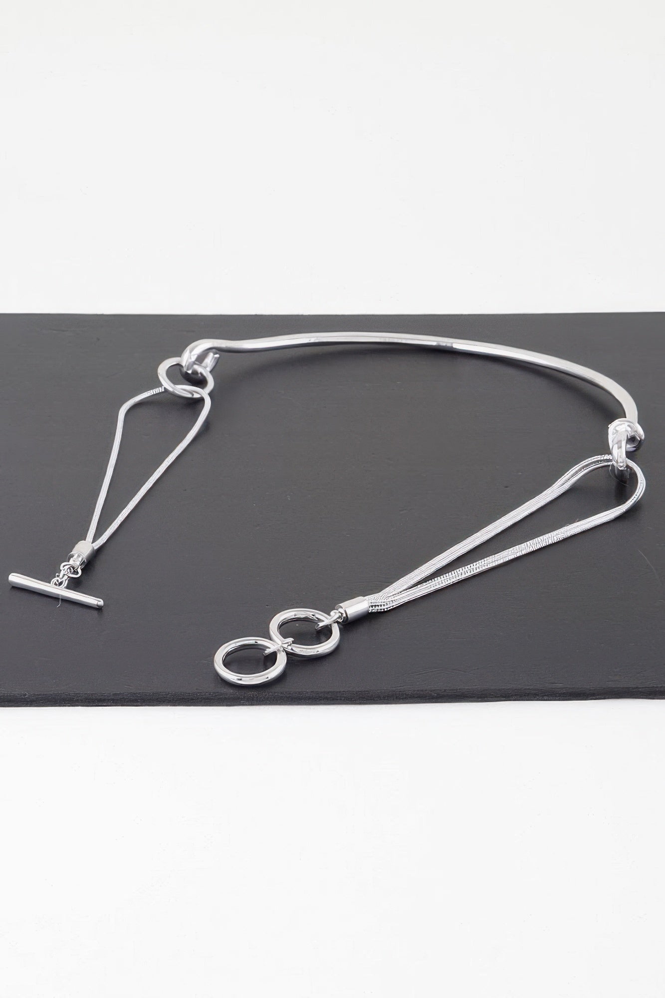 Double Toggle Rope Necklace