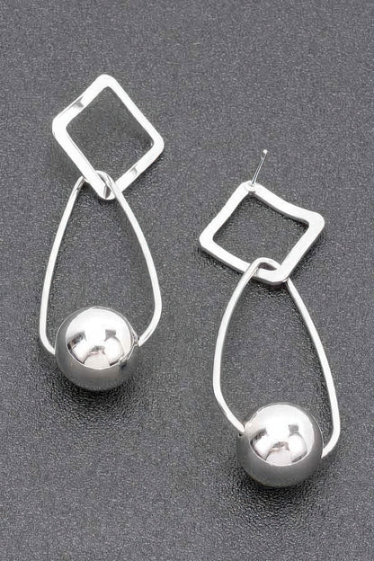 Gold Plated Metal Earring