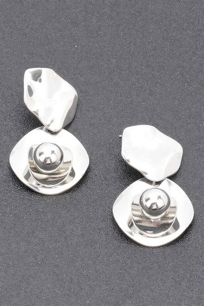 Gold Plated Metal Earring