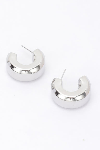 Gold Plated Metal Earring