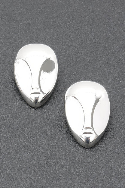 Gold Plated Metal Earring