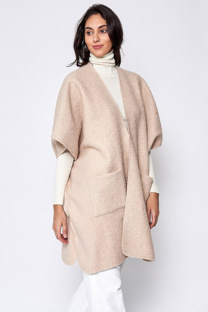 Open Front Pocket Kimono