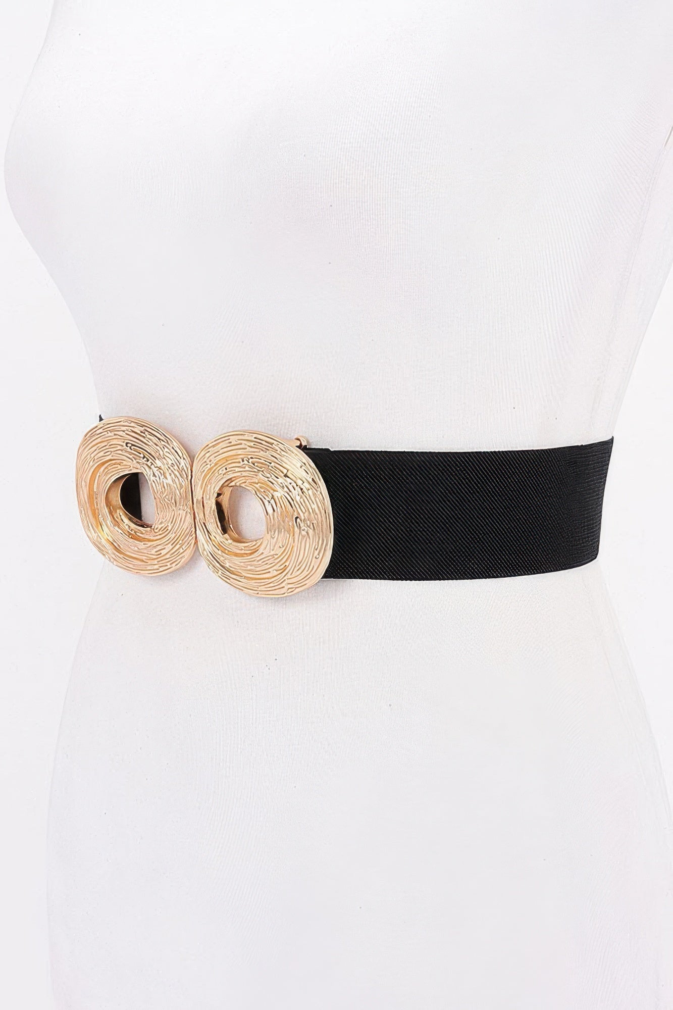 Metal Buckle Elastic Belt