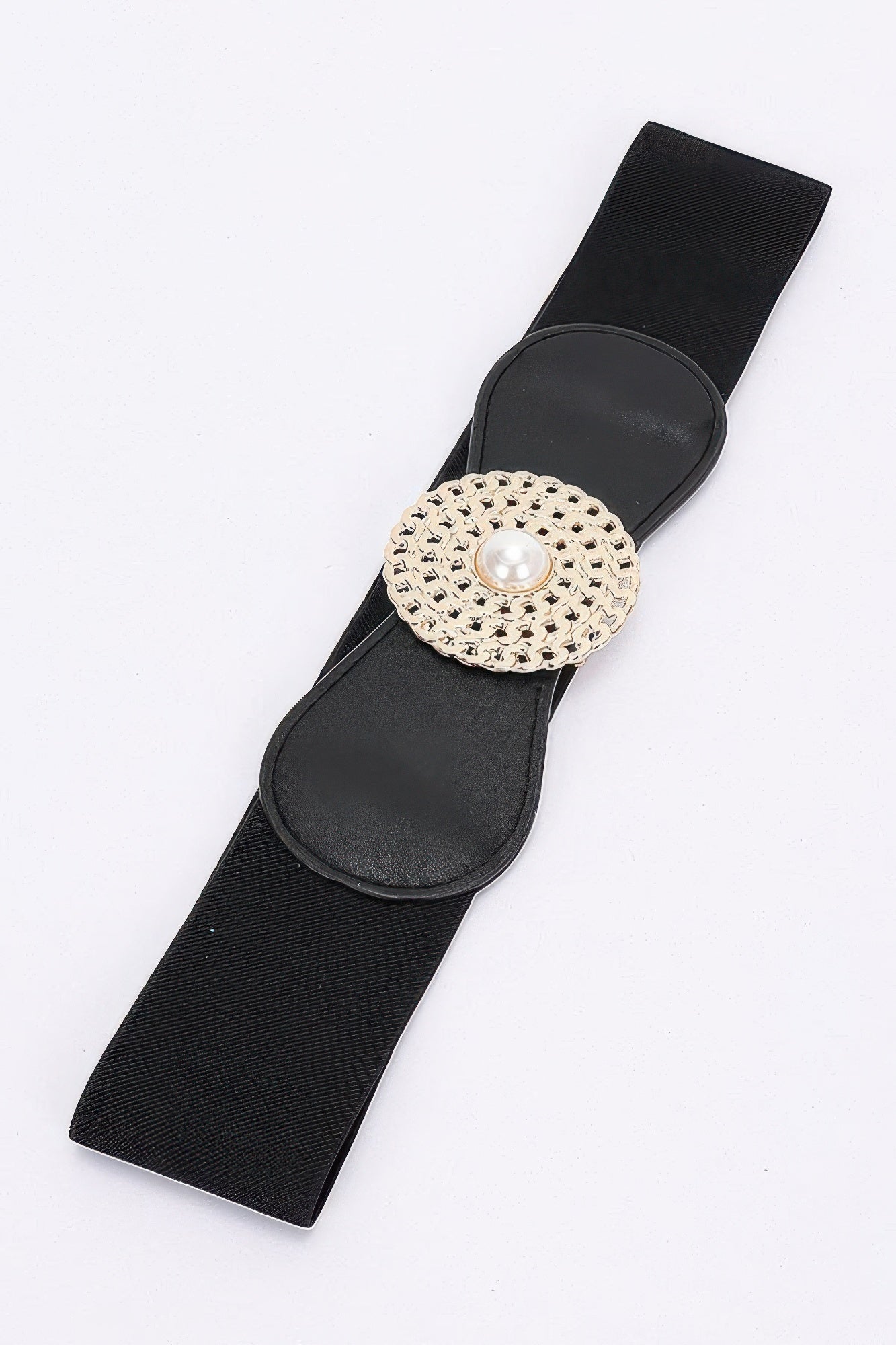 Metal Buckle Elastic Belt