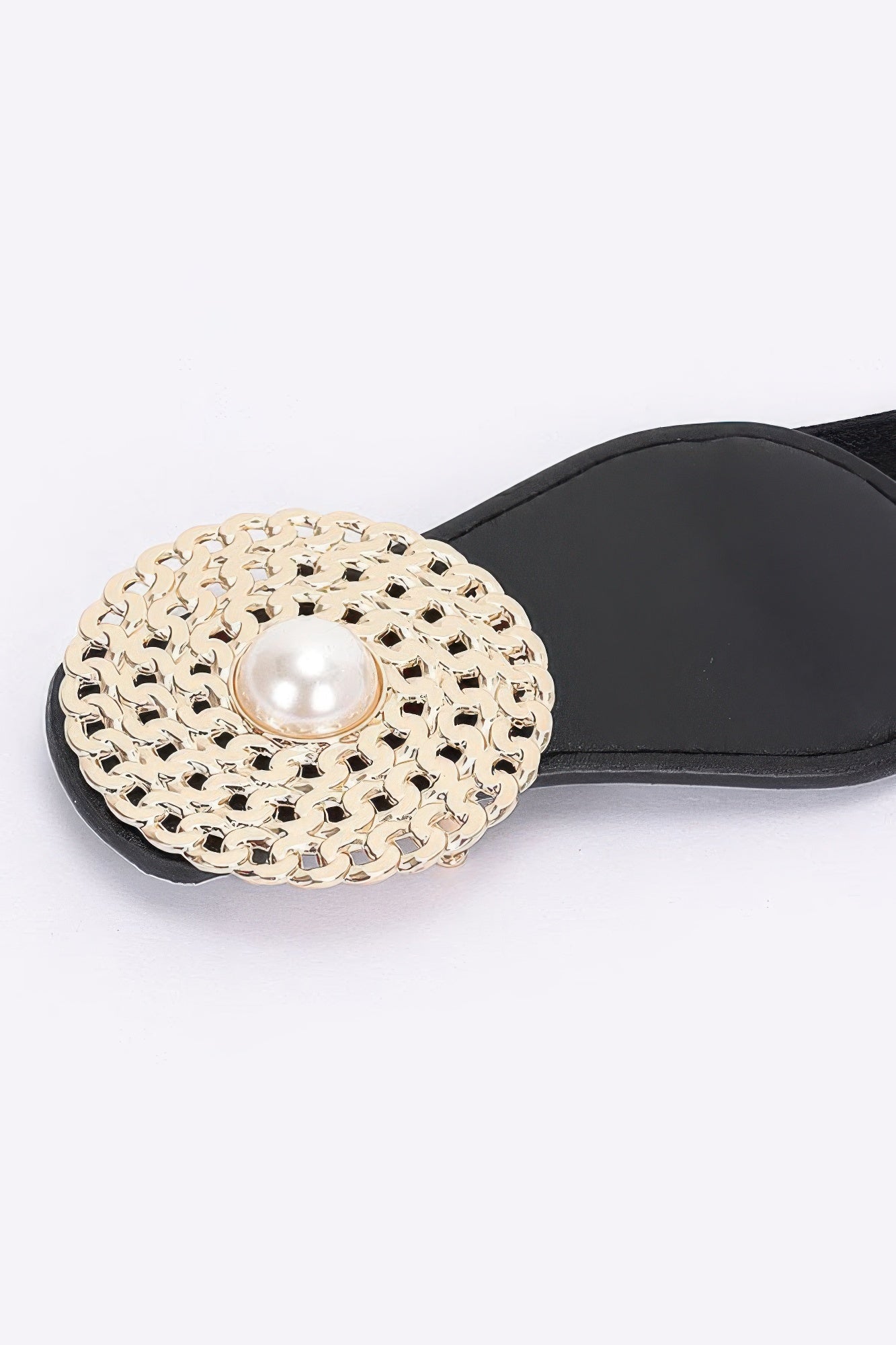 Metal Buckle Elastic Belt