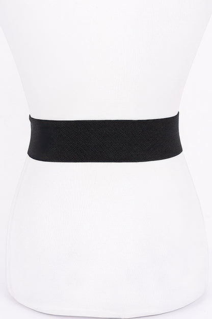 Metal Buckle Elastic Belt