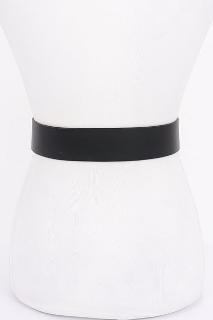 Metal Buckle Pu Belt