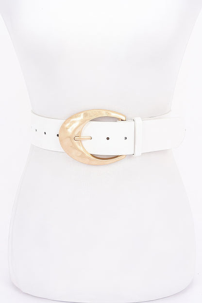 Metal Buckle Pu Belt
