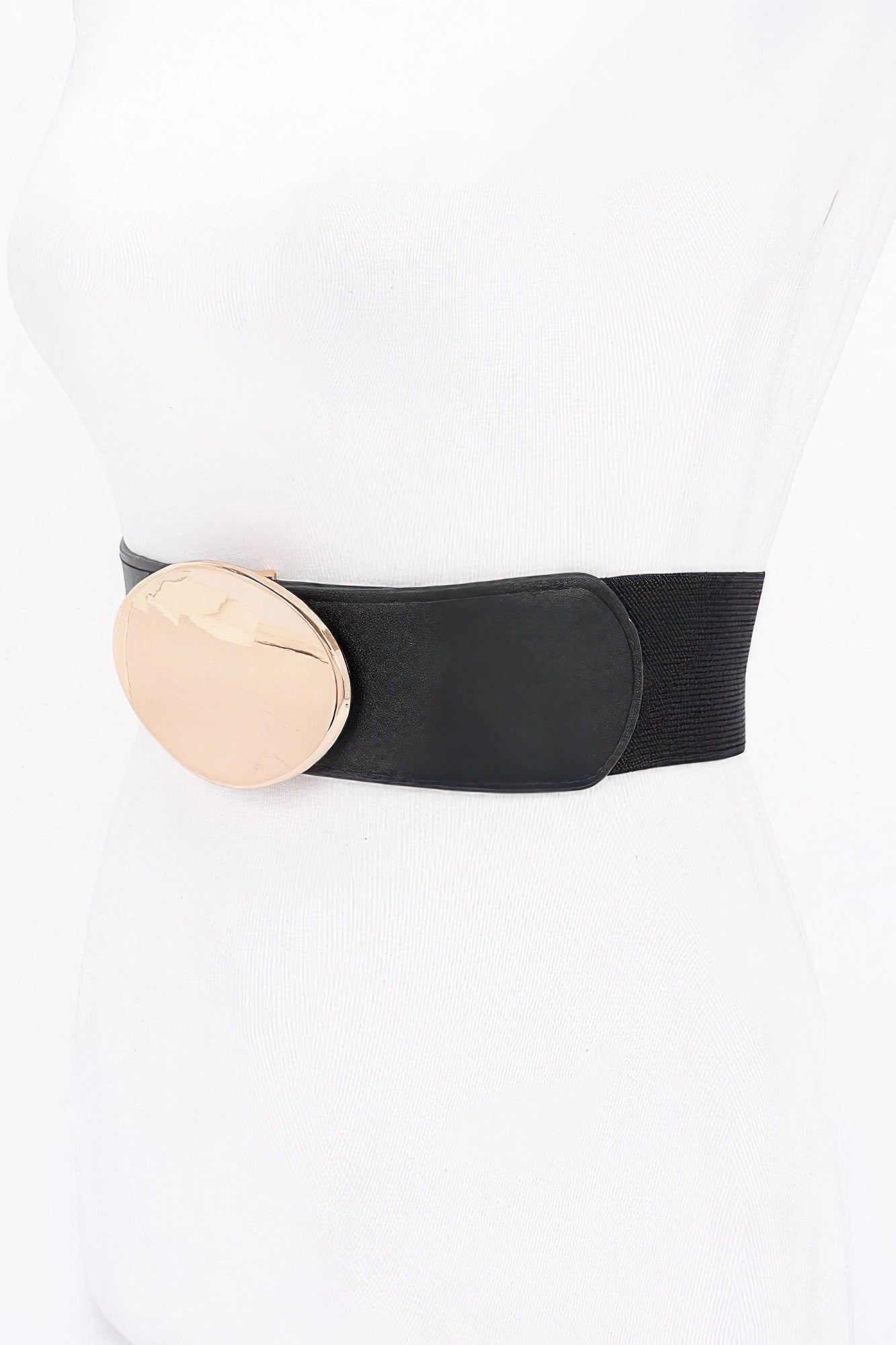 Metal Buckle Elastic Belt